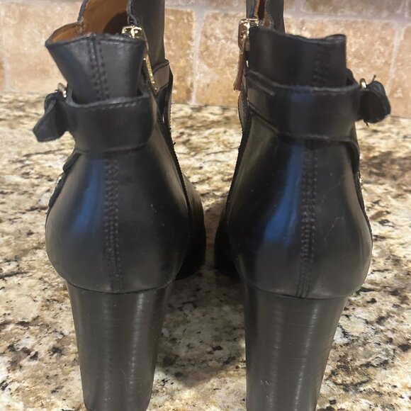Ivanka Trump Black Heeled Ankle Boot Women's 10M (B-4 EP) - Picture 4 of 8